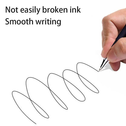 ゲルペンセット — 10本組、0.5mm極細、黒インク、学用品＆事務用品