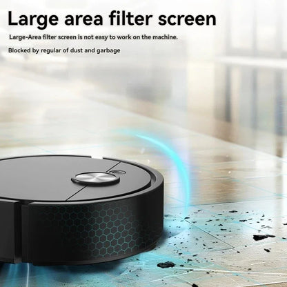 3-in-1 Smart Robot Vacuum Cleaner — Sweep, Mop & Suction, 4000Pa, Wireless
