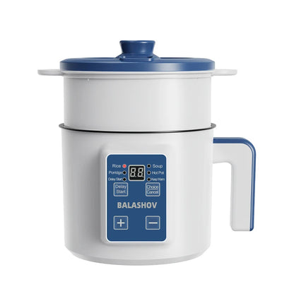 BALASHOV 1.7L Electric Rice Cooker – Non-Stick Ceramic Lining, 6-in-1 Multi-Cooker | 220V EU Plug