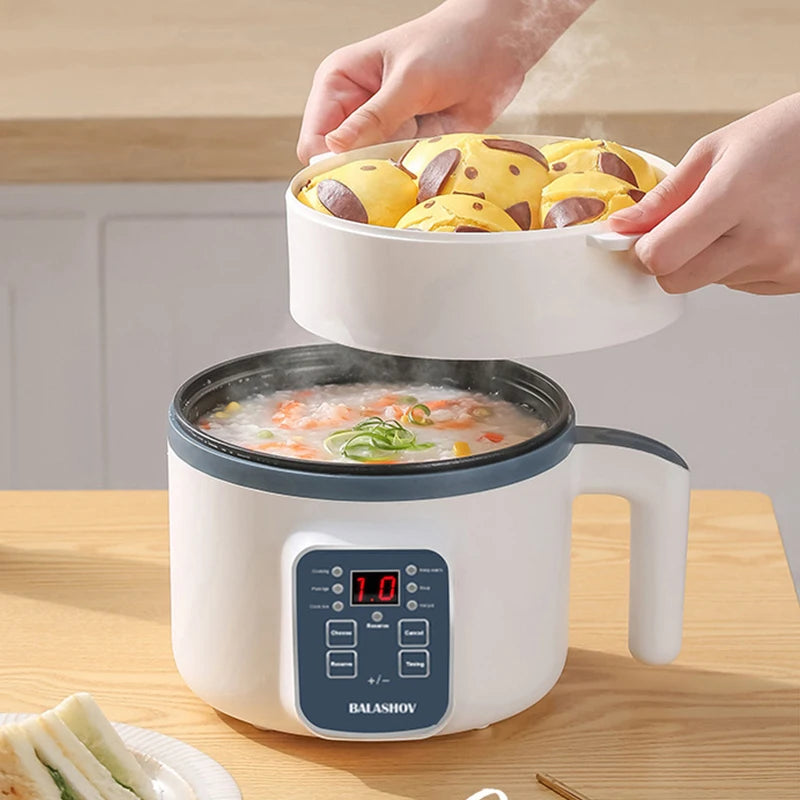 BALASHOV 1.7L Electric Rice Cooker – Non-Stick Ceramic Lining, 6-in-1 Multi-Cooker | 220V EU Plug