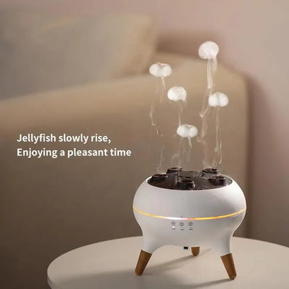 Zoeydam Jellyfish Humidifier & Aroma Diffuser – 250ml, 7-Color LED, Remote Control, Timer | EU / US / UK Plug