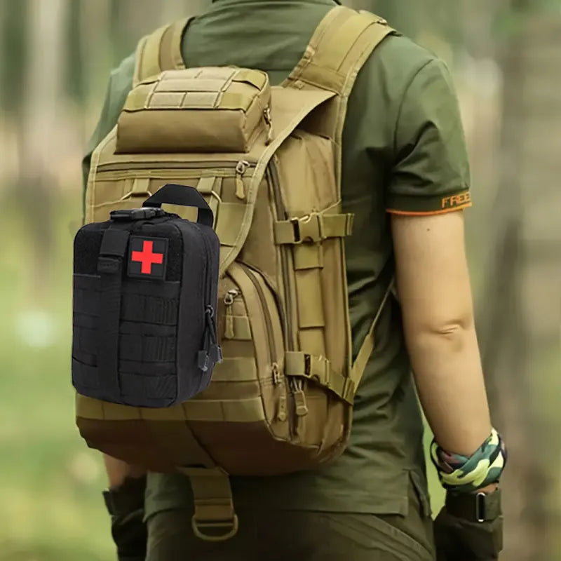 156 Pcs First Aid Kit – 30-in-1 Portable for Home, Camping & Hiking