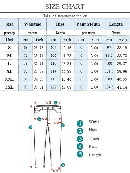 Streetwear Loose Wide Leg Jeans – Men