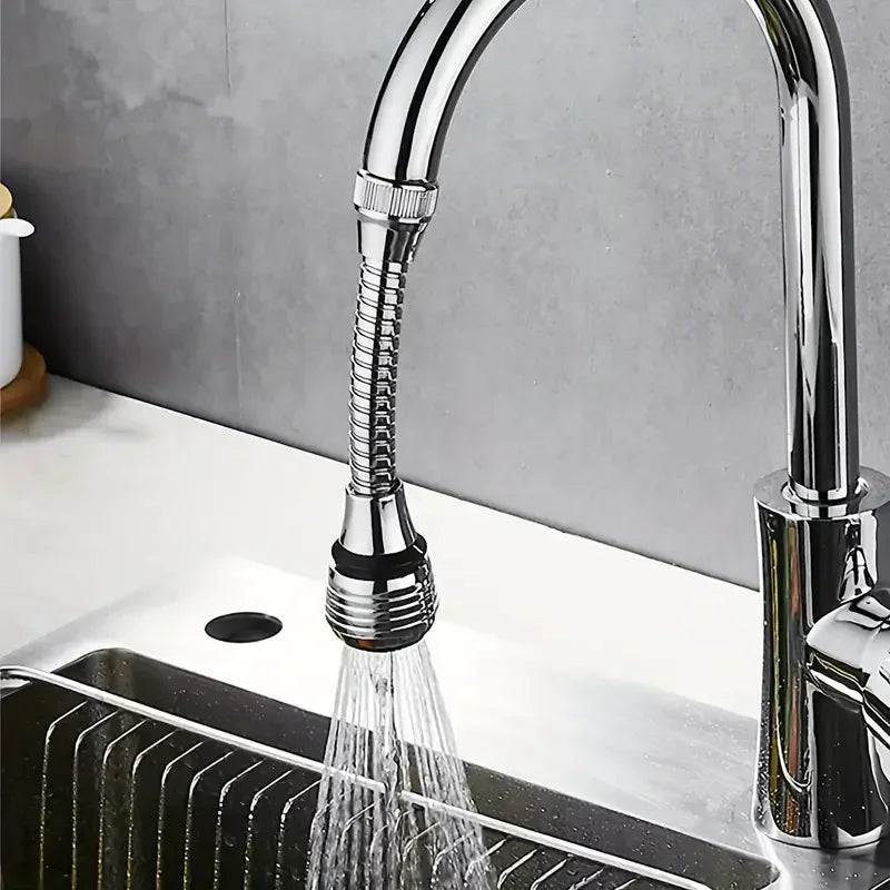 360° Rotating Kitchen Faucet Sprayer – Anti-Splash Filter Aerator