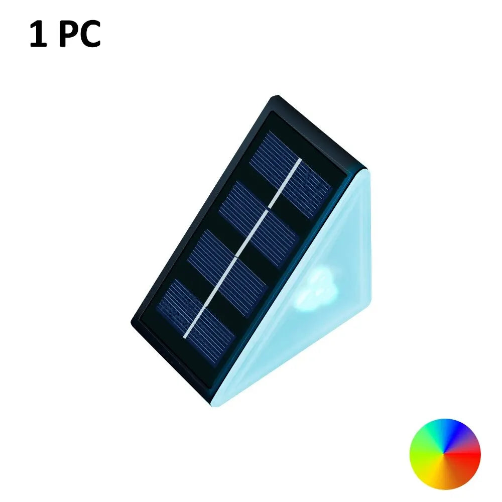 Solar Step & Deck Light – IP67 Waterproof, Auto On/Off, 8–12hr Runtime | Warm White / White / RGB | Stair, Patio & Garden