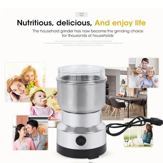 HK-8300 Electric Grinder – 150W Ultrafine Pulverizer for Coffee, Spices, Baby Food & Grains