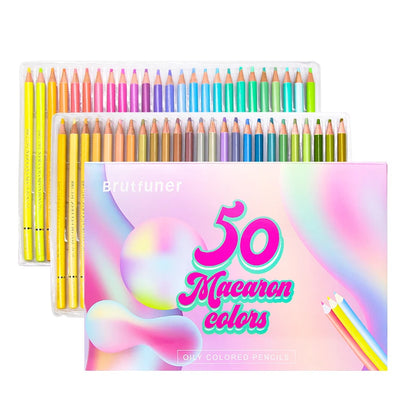 Brutfuner 色鉛筆 ― プロ用油性 & 水彩、12〜260色