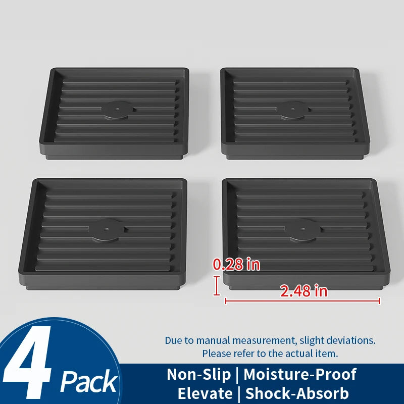 Plastic Furniture Heightening & Leveling Pads – Anti-Slip, Scratch-Proof | Models 068S / 069M / 092S / 092M | 1 / 4 / 8 / 12pcs
