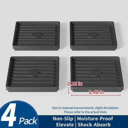 Plastic Furniture Heightening & Leveling Pads – Anti-Slip, Scratch-Proof | Models 068S / 069M / 092S / 092M | 1 / 4 / 8 / 12pcs