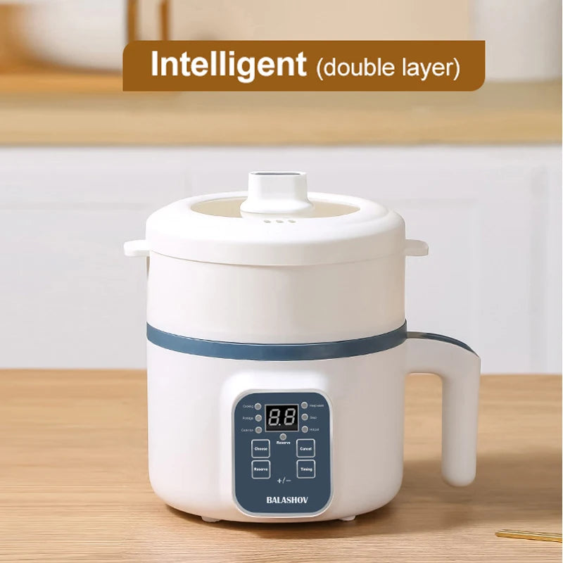 BALASHOV 1.7L Electric Rice Cooker – Non-Stick Ceramic Lining, 6-in-1 Multi-Cooker | 220V EU Plug