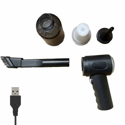 携帯用ワイヤレス車載掃除機 9000Pa — USB充電式
