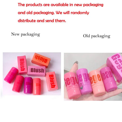SAKSRAAR 2-in-1 Lip & Cheek Blush Stick – Color-Changing, Brightening, Natural Finish | 7g | Shades 01–04