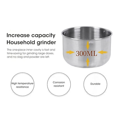 HK-8300 Electric Grinder – 150W Ultrafine Pulverizer for Coffee, Spices, Baby Food & Grains