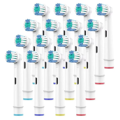 KVIFO SB-17A Electric Toothbrush Replacement Heads – Soft Dupont Bristles, Precision Cleaning | 4 / 8 / 12 / 16 / 20pcs