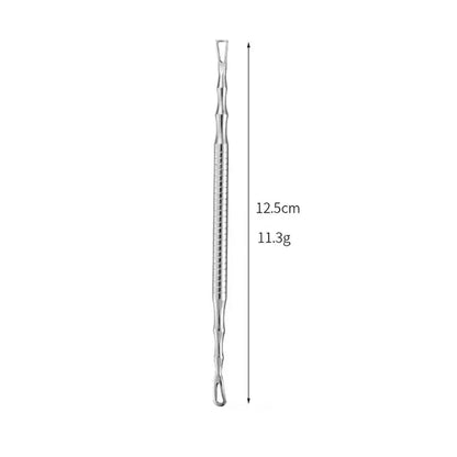 Stainless Steel Acne & Blackhead Extractor Tool – Pimple, Whitehead & Blackhead Remover | Hygienic & Portable | A / B / C / Full Set