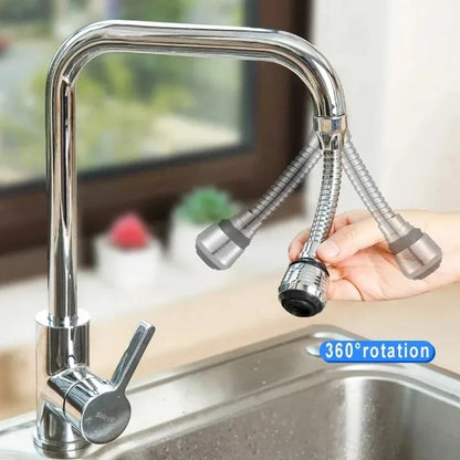360° Rotating Kitchen Faucet Sprayer – Anti-Splash Filter Aerator