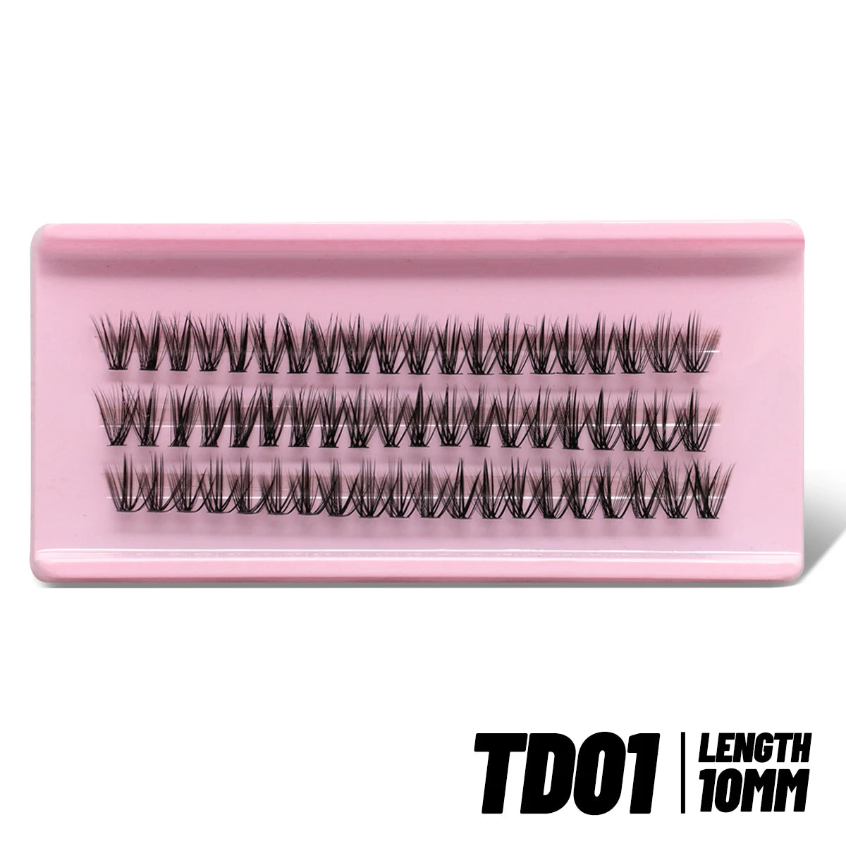 GROINNEYA DIY Cluster Lashes – 120 Natural Volume Individual Lash Clusters, 8–16mm | Soft Synthetic Hair | Mixed Tray | 17 Styles