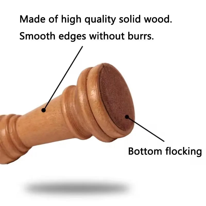 マグネット式木製折りたたみチェスセット 29cm — 駒34個、ファミリーギフト