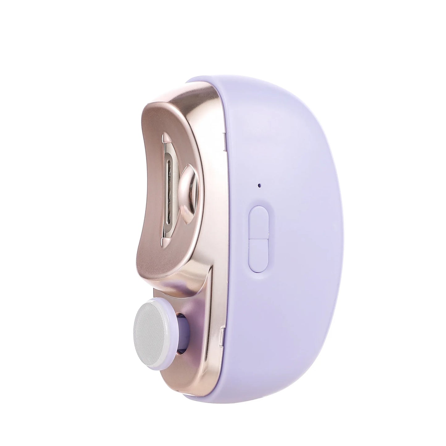 Electric Nail Clipper & Grinder 3-in-1 – Trim, Polish & Buff | LED Light, USB-C, 2-Speed | Pink, White, Purple