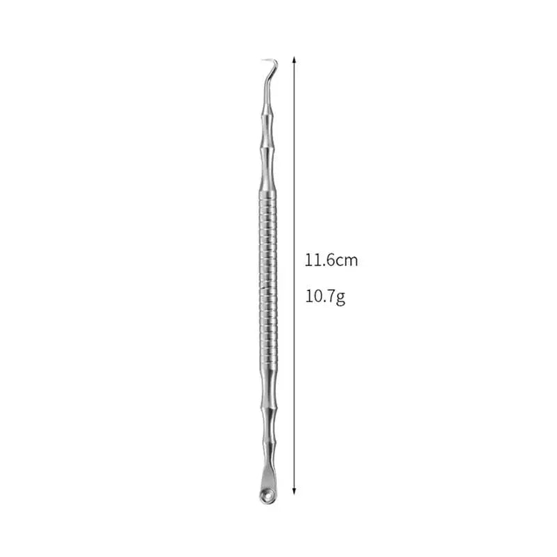 Stainless Steel Acne & Blackhead Extractor Tool – Pimple, Whitehead & Blackhead Remover | Hygienic & Portable | A / B / C / Full Set