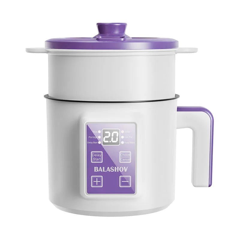 BALASHOV 1.7L Electric Rice Cooker – Non-Stick Ceramic Lining, 6-in-1 Multi-Cooker | 220V EU Plug