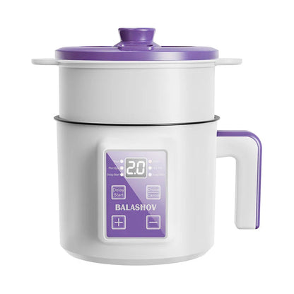 BALASHOV 1.7L Electric Rice Cooker – Non-Stick Ceramic Lining, 6-in-1 Multi-Cooker | 220V EU Plug