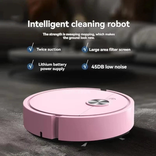 3-in-1 Smart Robot Vacuum Cleaner — Sweep, Mop & Suction, 4000Pa, Wireless