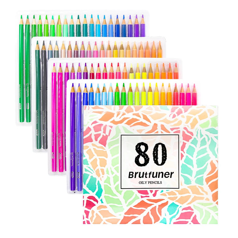 Brutfuner 色鉛筆 ― プロ用油性 & 水彩、12〜260色