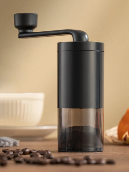 Gingira Portable Manual Coffee Grinder – Adjustable Ceramic Burr, Hand Crank | Home, Outdoor & Travel
