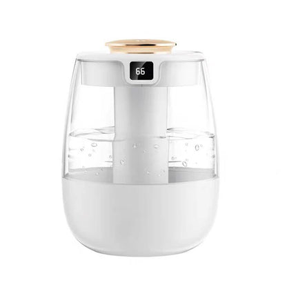 Raugee 1.3L Cool Mist Humidifier – Dual Spray, 280ml/h, Ultra-Quiet <36dB | Home, Office & Bedroom