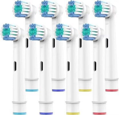 KVIFO SB-17A Electric Toothbrush Replacement Heads – Soft Dupont Bristles, Precision Cleaning | 4 / 8 / 12 / 16 / 20pcs