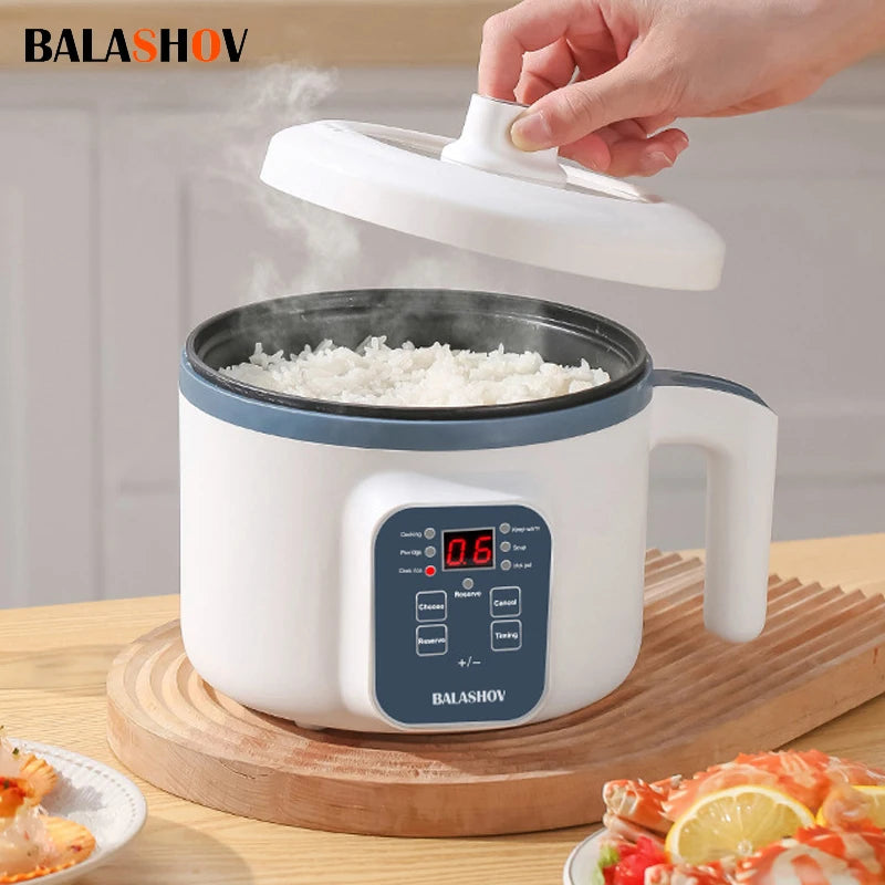 BALASHOV 1.7L Electric Rice Cooker – Non-Stick Ceramic Lining, 6-in-1 Multi-Cooker | 220V EU Plug