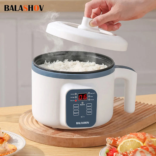 BALASHOV 1.7L Electric Rice Cooker – Non-Stick Ceramic Lining, 6-in-1 Multi-Cooker | 220V EU Plug