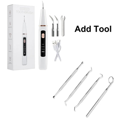 Ms.Dear Ultrasonic Dental Scaler — Teeth Tartar & Plaque Remover, LED, 3-Speed