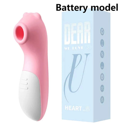 吸吮振動器 — 女性口服陰蒂和乳頭刺激器