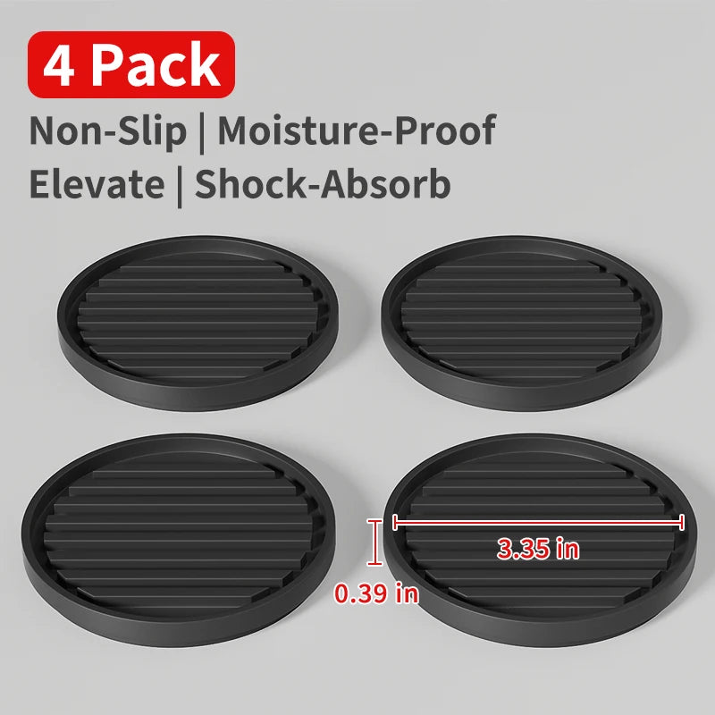 Plastic Furniture Heightening & Leveling Pads – Anti-Slip, Scratch-Proof | Models 068S / 069M / 092S / 092M | 1 / 4 / 8 / 12pcs