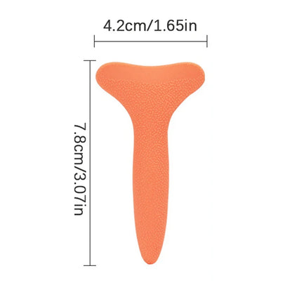 Silicone Mascara Shield & Eyelash Applicator Guard – Lash Stopper, Eyeliner Helper | Reusable | Green / Orange / Purple / Black