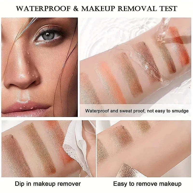 Two-Color Gradient Eyeshadow Stick – 3D Natural Finish, Long-Lasting | Single Shades 01–06 | 3pcs & 6pcs Sets