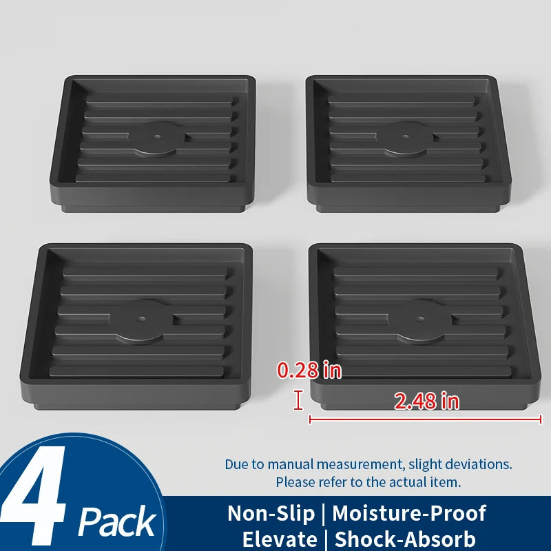 Plastic Furniture Heightening & Leveling Pads – Anti-Slip, Scratch-Proof | Models 068S / 069M / 092S / 092M | 1 / 4 / 8 / 12pcs