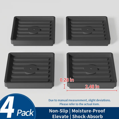 Plastic Furniture Heightening & Leveling Pads – Anti-Slip, Scratch-Proof | Models 068S / 069M / 092S / 092M | 1 / 4 / 8 / 12pcs