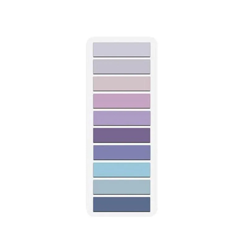 Morandi Color Sticky Note Tabs — Book Annotation & File Index Stickers