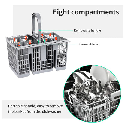 Dishwasher Cutlery Basket C00257140 – Replacement for Bauknecht, Indesit, Hotpoint, Ignis | Knife & Fork Storage